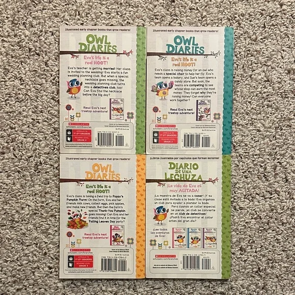 Scholastic Owl Diaries Book Set - Colorful Covers - Picture 12 of 13